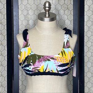 Sand Castle Allahabad Floral Bikini Top